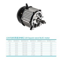 120 Square wave BLDC motor