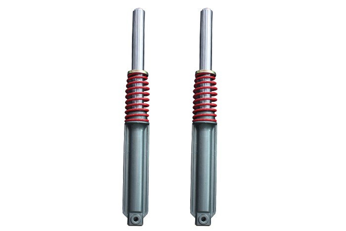 43 tube external spring shock absorption