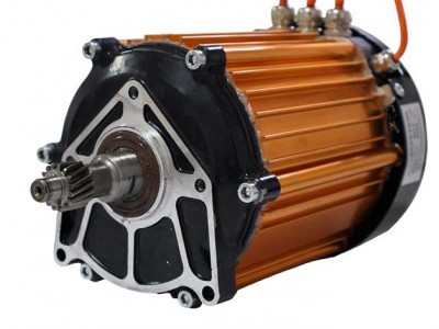 Flat wire motor