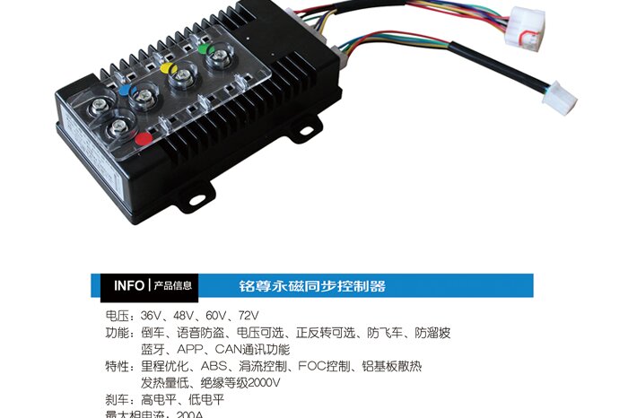 Permanent magnet synchronous controller