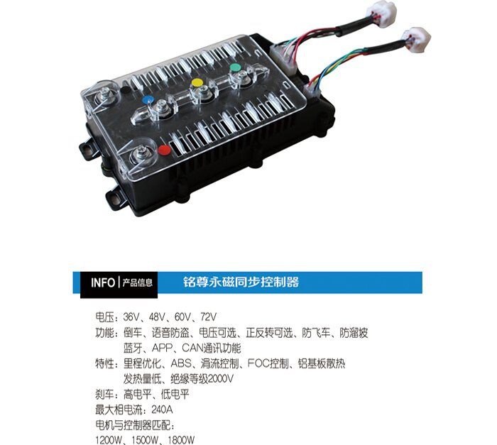 Permanent magnet synchronous controller