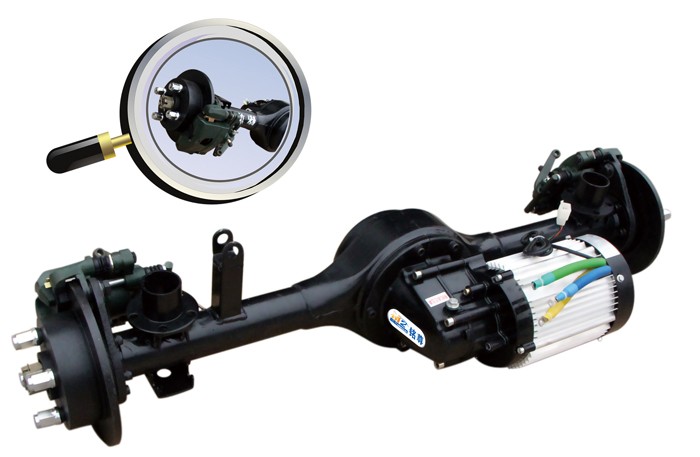 High power rear axle