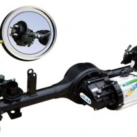 High power rear axle
